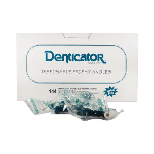 Denticator 500014 Diamond Disposable Prophy Angles Regular White Cup 144/Pk Denticator 500014 Diamond Disposable Prophy Angles Regular White Cup 144/Pk